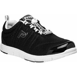 Propét Travel Walker II Black Mesh Comfort Active Sneaker NEW 5.5 M‎ Womens